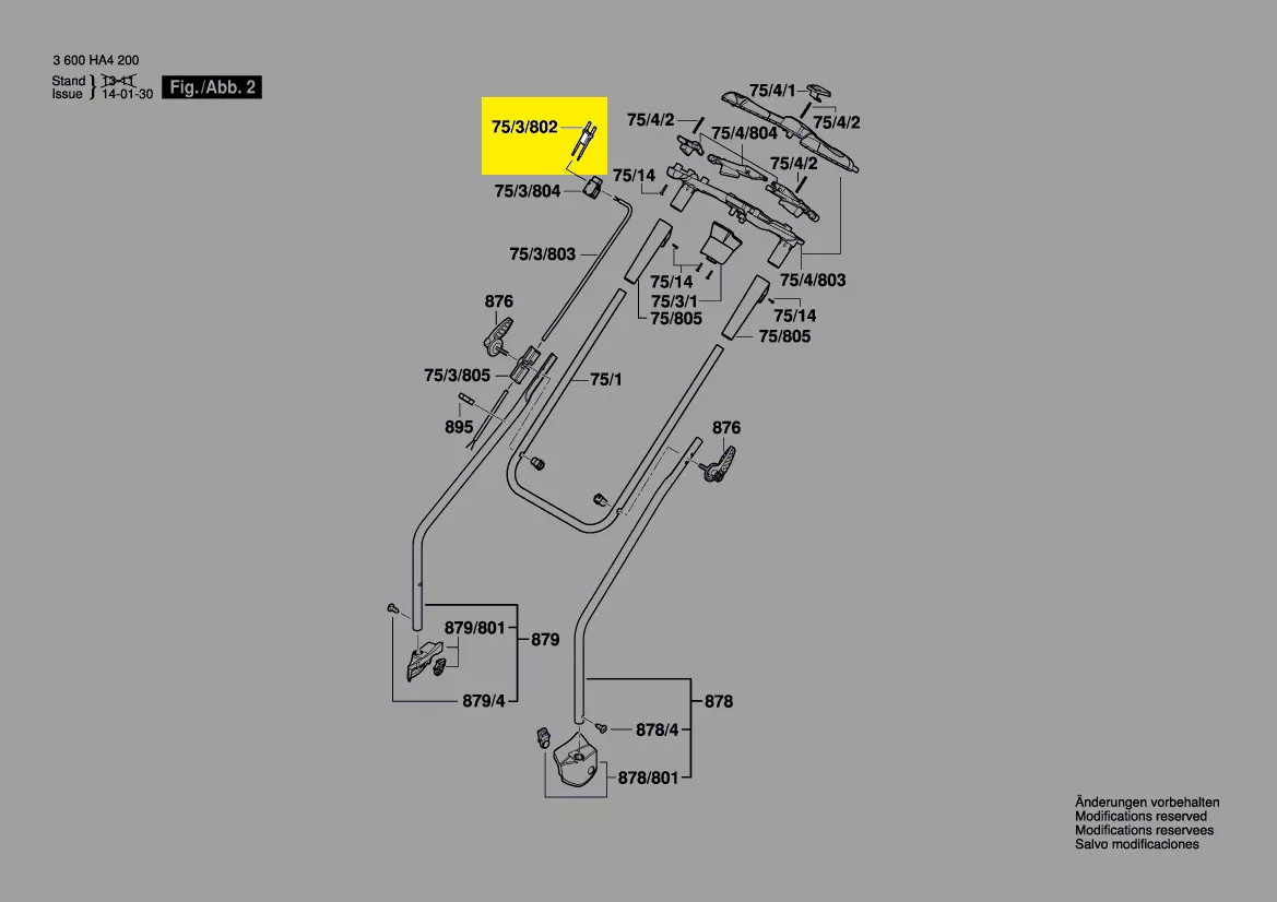fiche prise électrique réf. F 016 104 214 Bosch